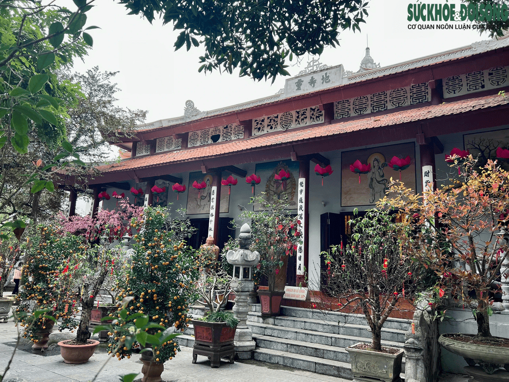 Chùa Phổ Linh cũng là một ngôi cổ tự hiếm hoi còn lại giữa lòng Thủ đô (Nguồn: Báo Sức khỏe & Đời sống)